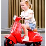 Ride On Toy Electric Kids Motorcycle with Light in Red Yellow Dark Blue Pink or