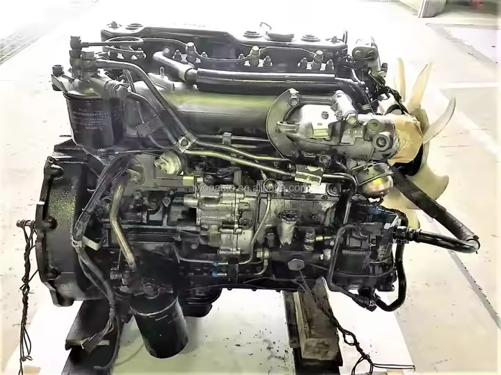 High Quality Original Used Car Parts 4BE1 Car Engine Assy With Conversion Kit Gearbox for Isuzu Engine Systems