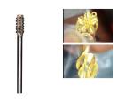 Ss304 Shank 48 Pieces Natural Diamond Mace Points