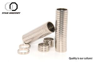 Wholesale Multiple Small Ring Strongest Magnets , Sintered Ndfeb Magnet For Motor from china suppliers