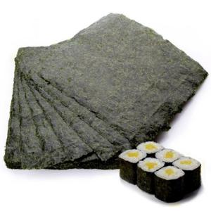 Wholesale Japanese Restaurant 100 Sheet Dried Seaweeds Roasted Sushi Nori Grade A from china suppliers