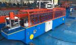 Metal Frame Stamping Rolling Shutter Door / Shutter Slat Roll Forming Machine