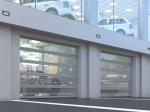 Transparent See Through Garage Roller Doors Full View Garage Rolling Shutter