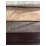 400gsm Microfiber Suede Upholstery Fabric Printed Pattern Artificial Suede