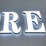 Customized Led Channel Letters Outdoor Store Signage 3D Acrylic Letter Sign