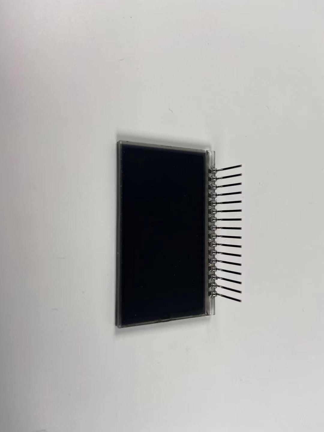 Custom Negative VA 12 O ClockLcd Display Transmissive Digit Graphic Lcd Glass Panel For Table Lamp