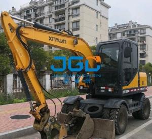 Wholesale XYB75W-9 XYB75W-8T Excavator Glass Cab Front Lower Sliding Door On The Rear Side Of The Right Arm Tempered Glass from china suppliers