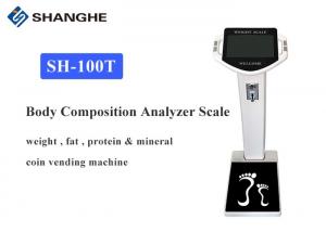 Wholesale Accurate Electronic Height And Weight Machine Measuring Weight Body Fat / Muscle For Adults from china suppliers