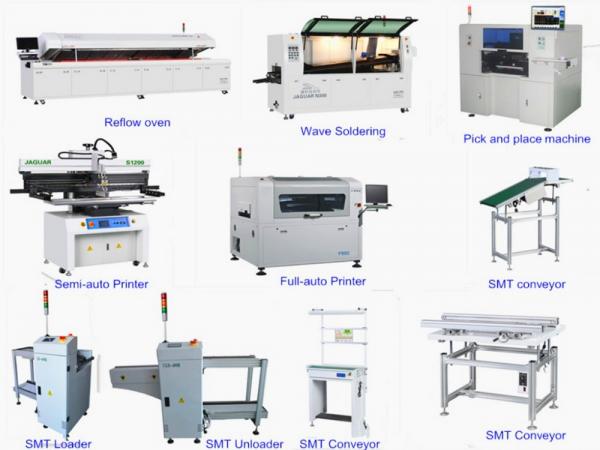 SMT 100W 6kg/Cm Semi Automatic Screen Printing Machine