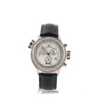 Quartz Diamond Multifunction Wrist Watch For Women Sports Black