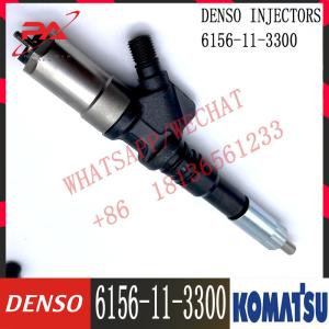 Wholesale PC450-7 Diesel Fuel Injector 6D125 Engine Injector Assy 6156-11-3300 095000-1211 from china suppliers