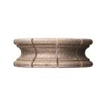 Silver Slotting Electroplated Bullnose Grinding Wheel 35mm