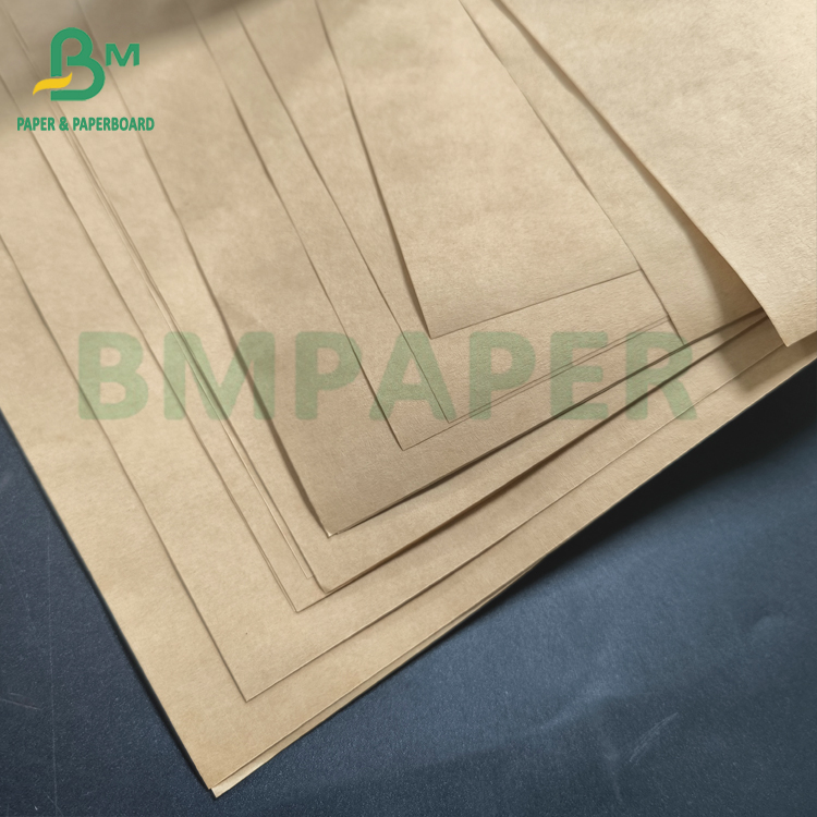 80gsm High Extensible 25kg 50kg Kraft Paper Material For Cement Bags