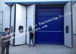 Aesthetic Aluminum Alloy Industrial Folding Doors For Warehouse Simple