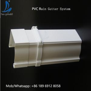 Wholesale Philippines Vinyl Roof Rain Gutters, Malaysia PVC Plastic Rain Gutter Best Quality Supplier from china suppliers