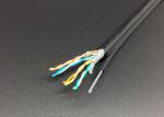 Outdoor UTP CAT5E Network Lan Cable with Steel Messenger Twisted Wire UV