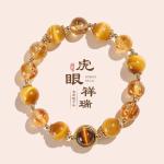 Crystal Beaded Bracelets For Women Men Semi-Precious Gemstones Bracelets Crystal
