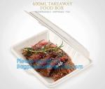 Disposable corn starch bento lunch box takeaway food container,take away box PLA