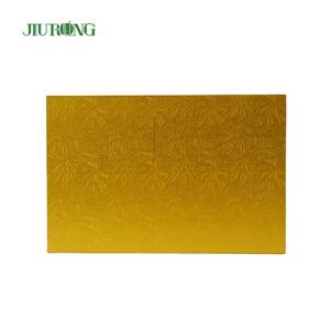 Wholesale Gold Cardboard Base large rectangle cake board 11 inch BSCI Certification from china suppliers