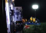 Outdoor HMI Glare Free Lighting High Performance 3600W Night Lighting Rescue