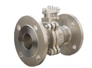China Reduced Bore F304l Floating API 607 Stainless Steel Flange Ball Valve With Nipples on sale