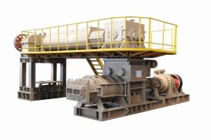 Wholesale VP45 Medium Capacity 7-20m³/m Clay Brick Making Machinery Extruder from china suppliers
