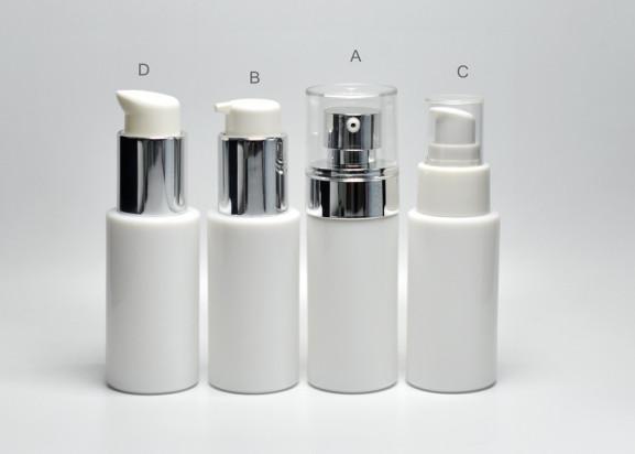 40ml Ceramic Opal White Glass Serum Bottle, Opal White Glass Primary Packaging,