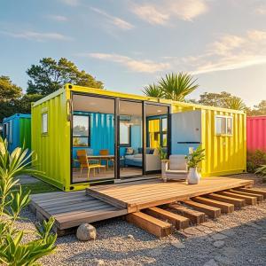 Buy cheap 2.5mm Floor Standard One Story Shipping Container Homes With Aluminum Sliding from wholesalers