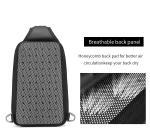All Seasons 6L Oxford Textile Chest Sling Bags 17*10*30cm