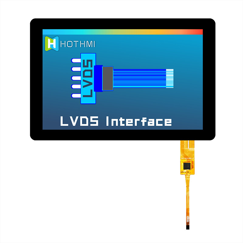 10.1 Inch 1280x800 TFT LCD Display Module IPS Display LVDS With Pcap Monitor