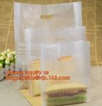 100% Biodegradable Hdpe/Ldpe Die Cut Patch Handle Personalized Color Printed