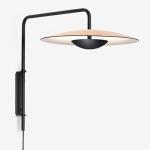 Modern Aluminun Wall Lamps For Bedroom Bedside Black Hats LED-Ginger Wall Light