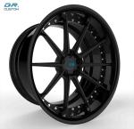 ET50 5x120 Three Piece Wheels Matt Black 18 Inch 3 Piece Wheels