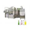Rinsing Filling Glass Bottle Alcoholic Carbonated Beer Can Filler Machine for sale