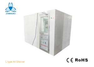 Wholesale L Type Corner Air Shower With Aluminum Swing Doors For 5-6 Persons Class 1000 Clean Room In Indonesia from china suppliers