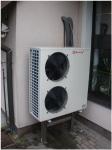 Meeting High Power Cooler Air Source Heat Pump Of 5P 12KW Rapid Cooling