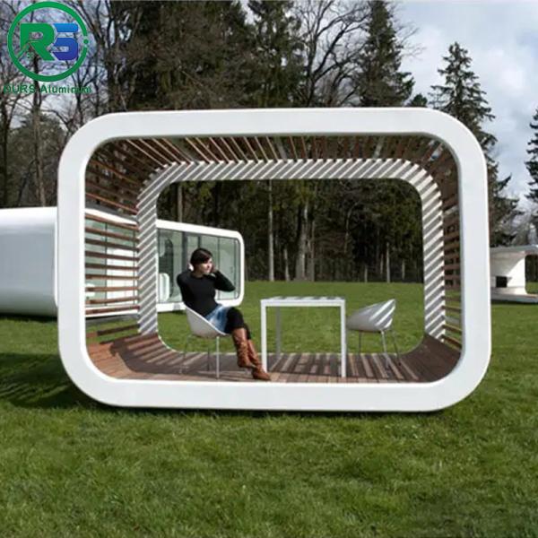 Camping Aluminum Capsule House 40ft Sunshine House Complete Container Resort