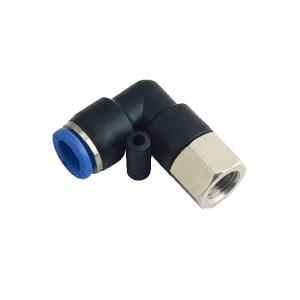 Wholesale PLF Female Elbow One Touch Push - In Pneumatic Air Tube Fitting Gray Colour from china suppliers