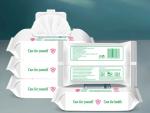 Disposable 75 Percent Alcohol Wet Wipes Kills 99.9% Bacteria
