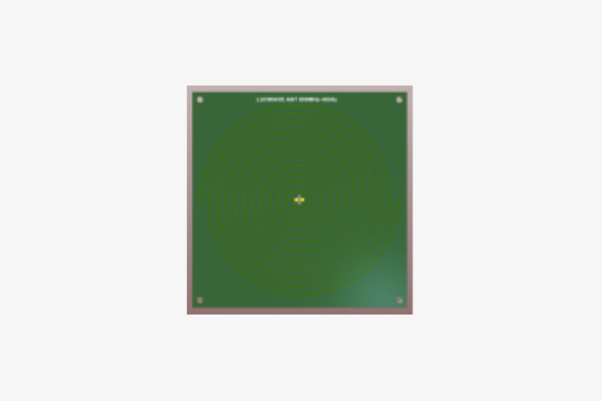 Planar Helical Antenna | RF 800MHz to 6GHz, 8dBi Gain