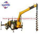 Competitive price ground hole earth drill earth auger suitable for tractors