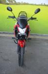 110cc Sport 12L Fuel Tank Matte Black Street Bike With Footrest Front Bumper