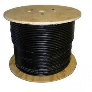 Dual RG6 CATV Coaxial Cable Standard Shield with Steel Messenger for CATV System