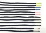 Colored Braided Polyester Rope / Coloured Cotton Rope For Pants Hoodies