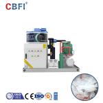 Stainless Steel Evaporator Flake Ice Machine Commercial For Aquatic / Meat