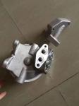 Silver Color Oil Filter Head Filter Seat High Dirt Holding Capacity Steel