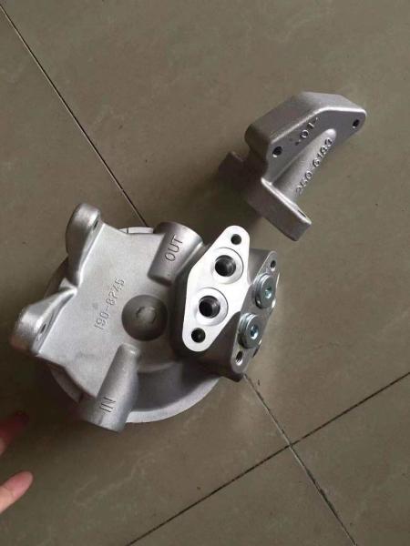 Silver Color Oil Filter Head Filter Seat High Dirt Holding Capacity Steel