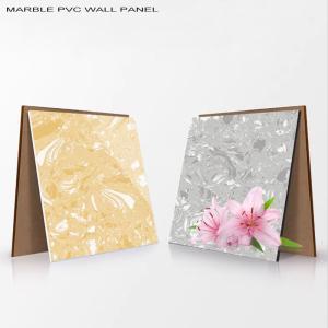 Wholesale Modern Attractive 5MM High Gloss Wall Marble Panel For Interior PVC Marble Sheet from china suppliers