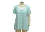 Round Neck Exotic Womens Night Robes , Western Style Women'S Plus Size
