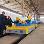 Copper Mill Industry Bay To Bay Rail Transfer Car Apply For Painting Workshop